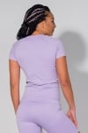 Set complet Fit Line: 3 tricouri în 3 colori - Antrasite, Turquoise, Lilac